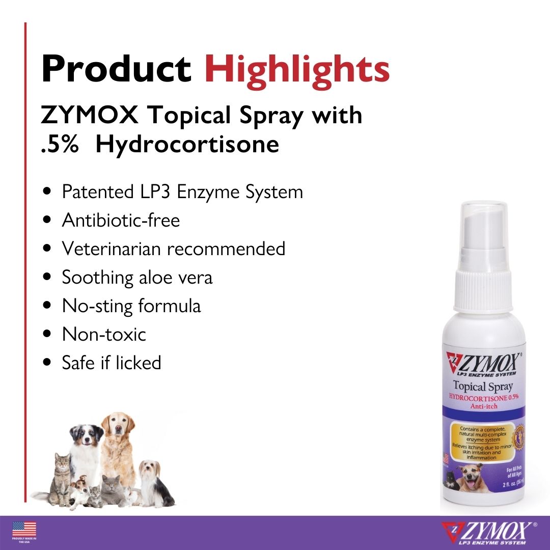 3 RZTS0200W 667334229042 ZYMOX Topical Spray .5% HC_highlights.jpg (1)