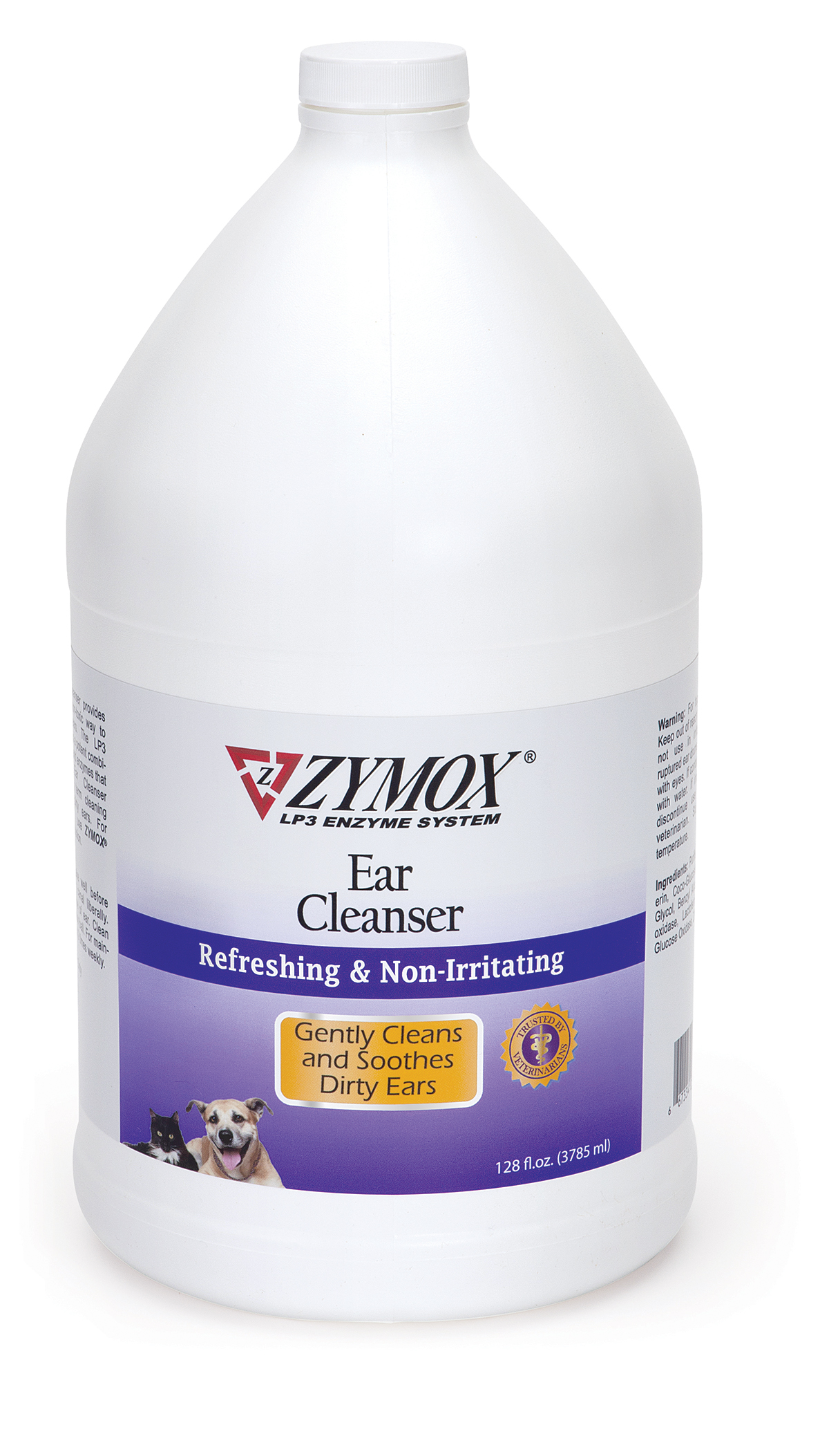 Zymox R Ear Cleanser 128oz- Gallon